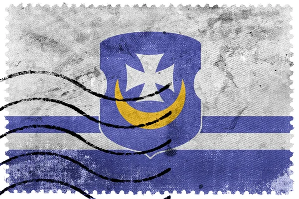 Flaga Vorsza, Białoruś, starych znaczków pocztowych — Zdjęcie stockowe