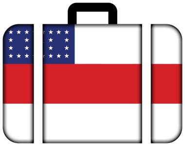 Amazonas devlet, Brezilya bayrağı. Bavul simgesi