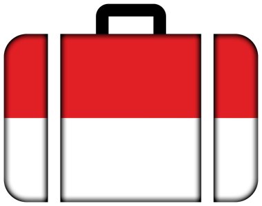 Hesse, Almanya bayrağı. Bavul simgesi