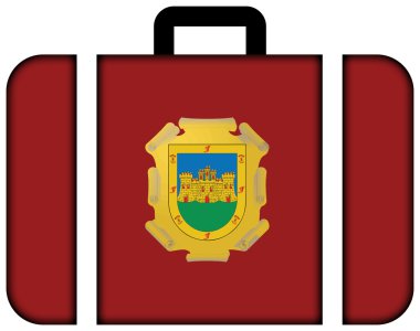 La Serena, Şili bayrağı. Bavul simgesi