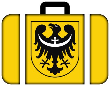 Kat, Polonya ile alt Silesian Voivodeship bayrağı