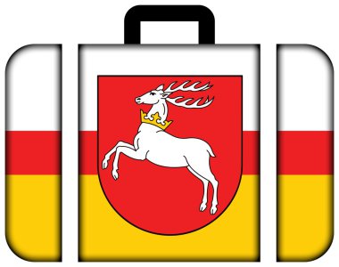 Lublin Voyvodalığı, Polonya bayrağı. Bavul simgesi