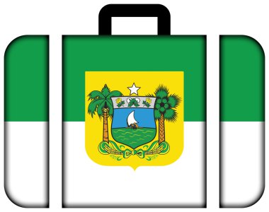 Bayrak Rio Grande do Norte devlet, Brezilya. Bavul simgesi