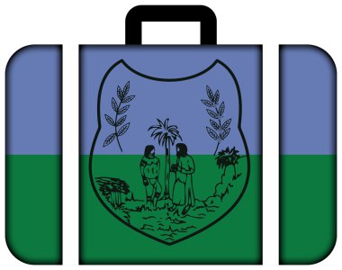 Sao Mateus, Brezilya bayrağı. Bavul simgesi