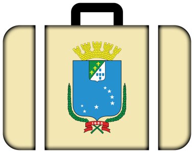 Sao Luis, Maranhao, Brezilya bayrağı. Bavul simgesi