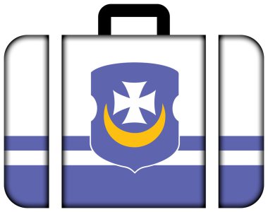 Vorsza, Beyaz Rusya bayrağı. Bavul simgesi