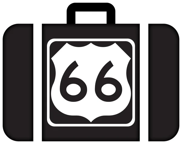 U.S. Route 66 (US 66 or Route 66) — Stock Photo, Image