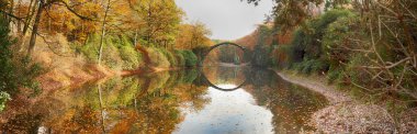 Rakotz Köprüsü (Rakotzbrucke, Şeytan Köprüsü) Kromlau