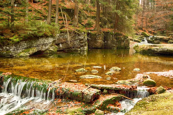 Національний парк Карконоскі, Щлярська Пореба, Польща — стокове фото