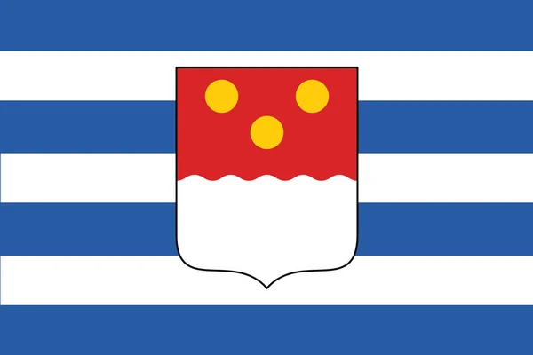 巴统，格鲁吉亚国旗。矢量格式 — 图库矢量图片