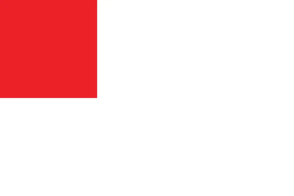 Vlag van Bilbao, Spanje. Vector-formaat — Stockvector