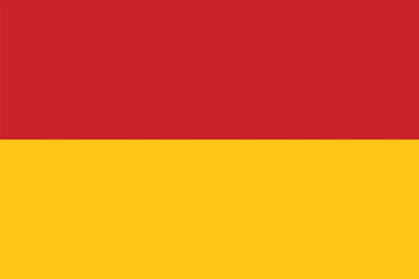 Vlag van Cuenca, Ecuador. Vector-formaat — Stockvector