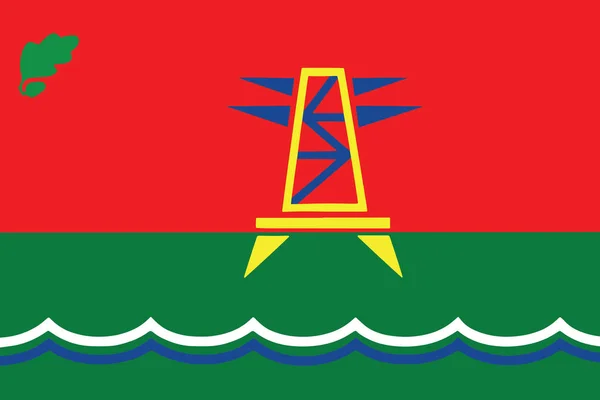 Флаг Дубоссары, Молдова. Вектор — стоковый вектор