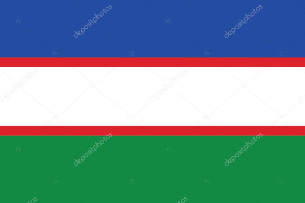 Bandera de Cali, Colombia. Formato vectorial 2024