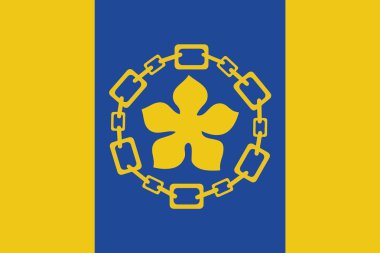 Hamilton, Kanada bayrağı. Vektör biçimi