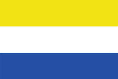 Marianske Lazne, Çek Cumhuriyeti bayrağı. Vektör biçimi