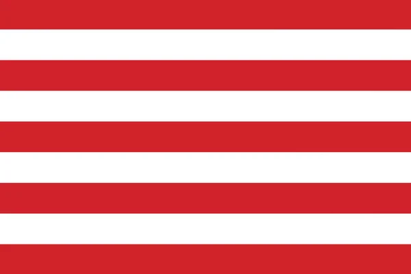 Bandeira de Esztergom, Hungria. Formato vetorial —  Vetores de Stock
