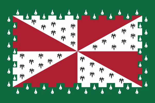 Flagge von loudoun county, virginia, usa. Vektorformat — Stockvektor