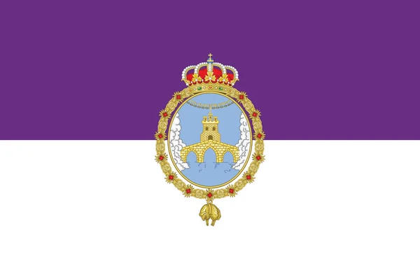 Bandeira da Loja, Espanha. Formato vetorial —  Vetores de Stock