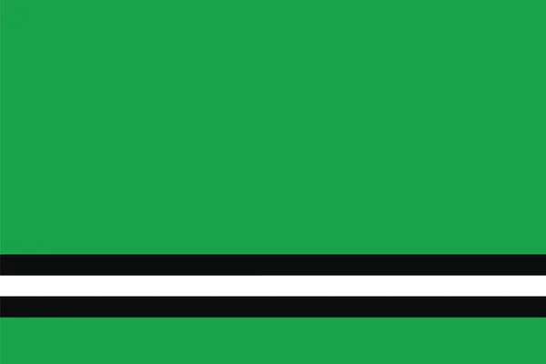 Bandera de Osipovichi, Belarús. Formato vectorial — Vector de stock