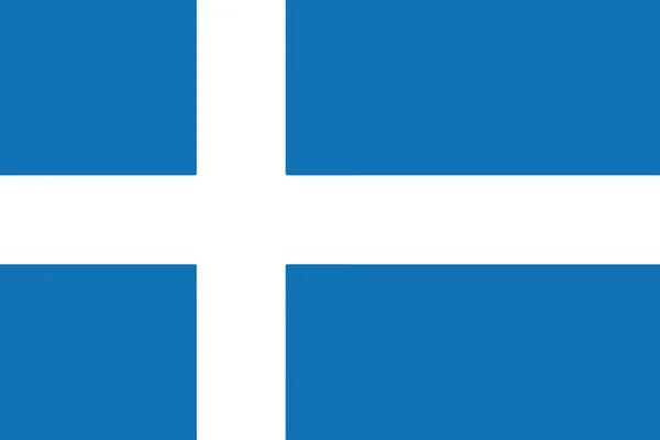 Vlag van Parnu, Estland. Vector-formaat — Stockvector