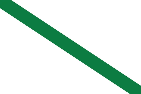 Vlajka Quevedo, Ekvádor. Vektorový formát — Stockový vektor