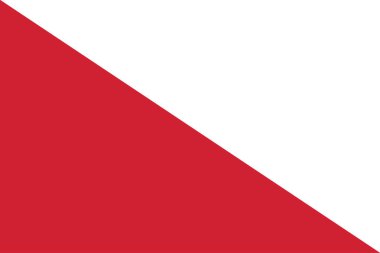 Utrecht, Hollanda bayrağı. Vektör biçimi