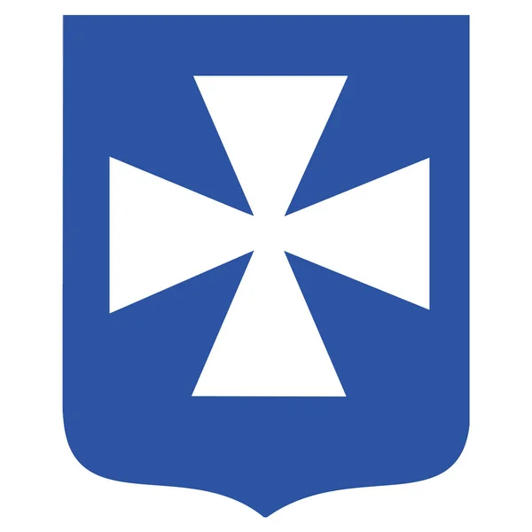 Escudo de armas de Rzeszow, Polonia. Formato vectorial . — Vector de stock