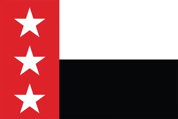 Σημαία του Λαρέντο, Τέξας, ΗΠΑ. Διανυσματική μορφή. — Διανυσματικό Αρχείο