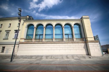 Wroclaw, Polonya - 18 Ağustos 2017: Henryk Tomaszewski Tiyatro Müzesi Wroclaw Old Town '. Bu ilk müze sadece tiyatroya adamış Polands olduğunu.
