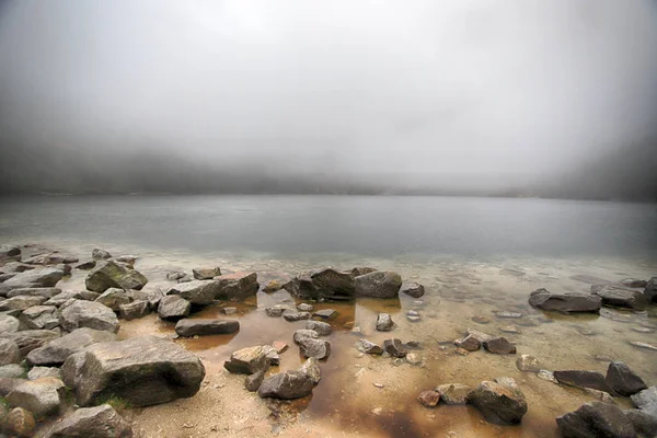 Tatra National Park Het Poolse Hoge Tatra Gebergte Lake Morskie — Stockfoto