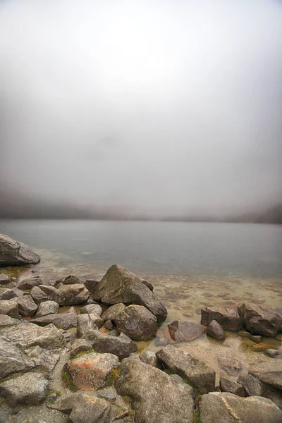 Tatra National Park Het Poolse Hoge Tatra Gebergte Lake Morskie — Stockfoto