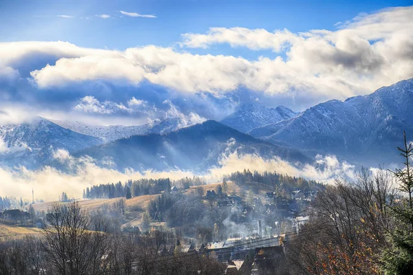 Zakopane Polsko Listopadu 2019 Národní Park Tatra Podzim Polské Tatry — Stock fotografie