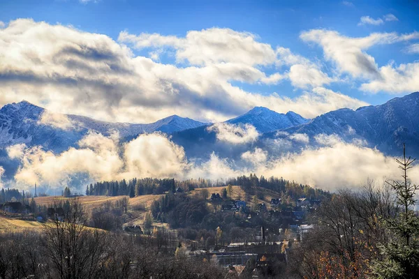 Zakopane Polonya Kasım 2019 Sonbaharda Tatra Ulusal Parkı Polonya Tatra — Stok fotoğraf