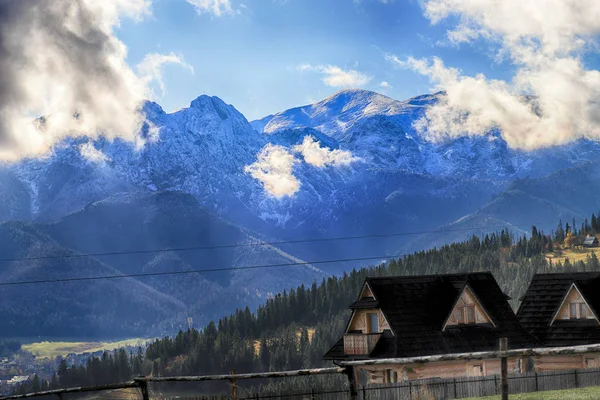 Zakopane Polsko Listopadu 2019 Národní Park Tatra Podzim Polské Tatry — Stock fotografie