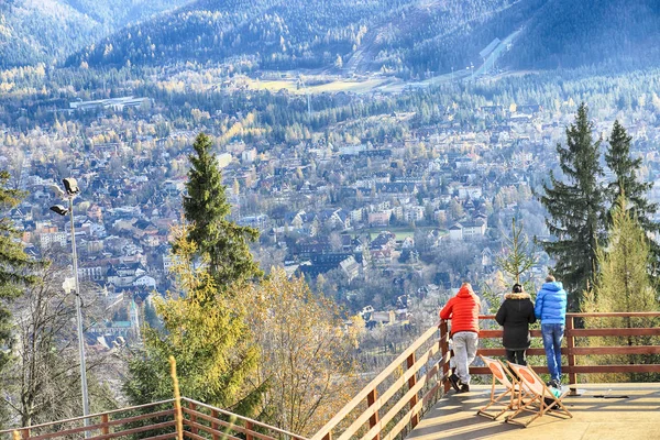 Zakopane Polonya Kasım 2019 Gubalowka Polonya Avrupa Dan Zakopane Kentinin — Stok fotoğraf