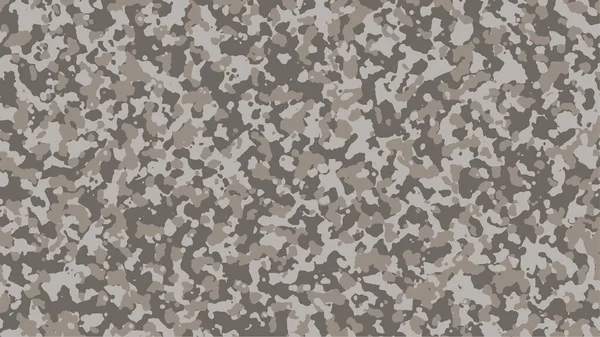 Braune Und Graue Camouflage Camo Hintergrund Militärmuster Armee Und Sportbekleidung — Stockvektor
