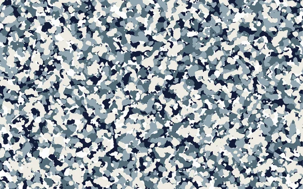 蓝色和白色的迷彩 卡莫背景 军事模式 军队和运动服 城市时尚 矢量格式 — 图库矢量图片