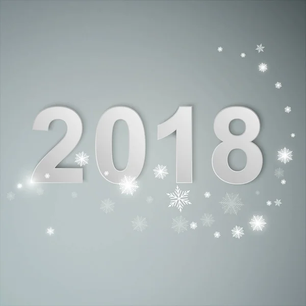 2018 年の背景 — ストックベクタ