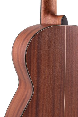 beyaz zemin üzerine geri gitar