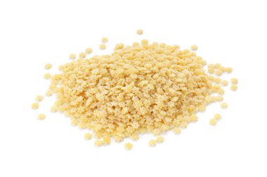 makarna Stelline beyaz arka plan üzerinde