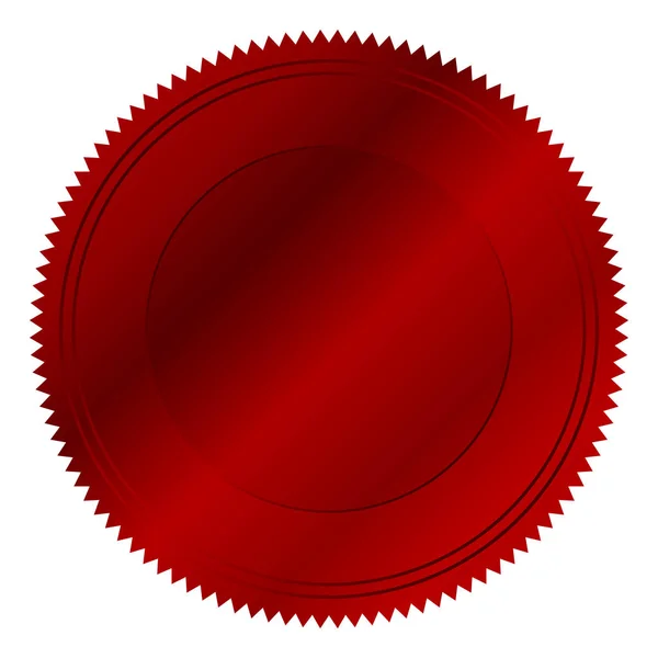 Ilustración Vectorial Del Ceal Rojo Vector De Stock
