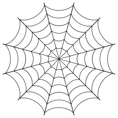 Örümcek ağları vektör çizim