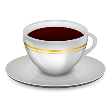 Kahve fincanının vektör çizimi