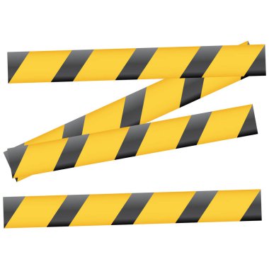 Polis çizgi vektör çizim