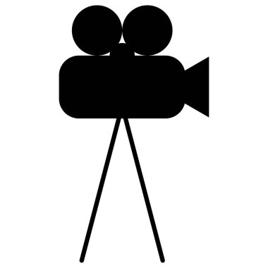 film kamera vektör çizim