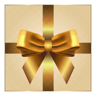 Altın yay vektör çizim