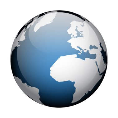 Küre vektör çizim