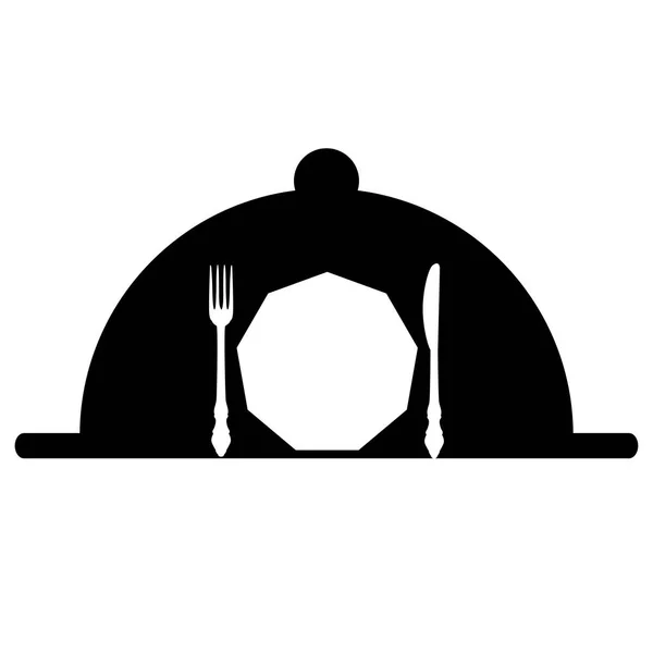 Vektor-Illustration von Ikone Restaurant — Stockvektor