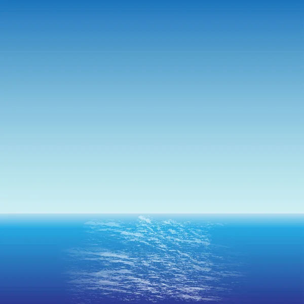Illustrazione vettoriale del mare — Vettoriale Stock
